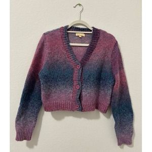 ❌SOLD❌Ombré Crop Cardigan